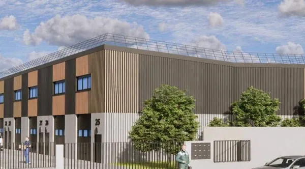 Entrepôt 122 m²