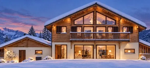 Art de vivre plein sud avec sauna, double garage et vues montagne — Montriond