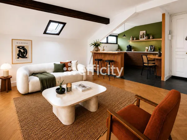 Appartement 3 pièces 57 m²