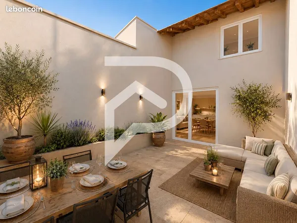 Maison de ville 3 pièces 60 m²