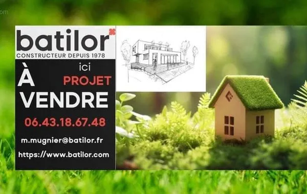 Terrain 940 m²