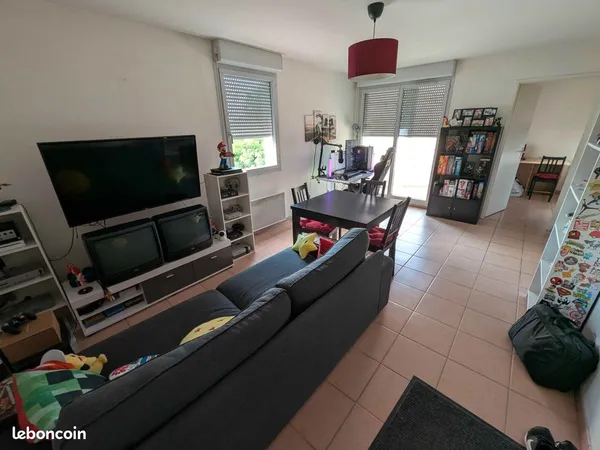 Appartement Meublé 2 pièces T2bis 42,8 m²
