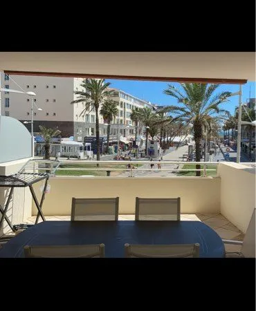 Charmant T2 bis bord de plage parking
