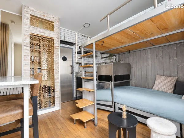 Studio 1 pièce 14 m²