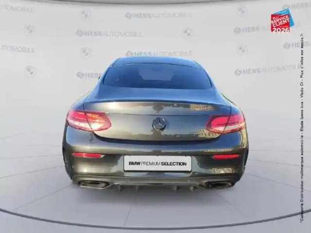 Mercedes Classe C coupé 180 1.6 156ch amg line euro6d-t sieges chauf/cuir gps camera carplay — photo 7