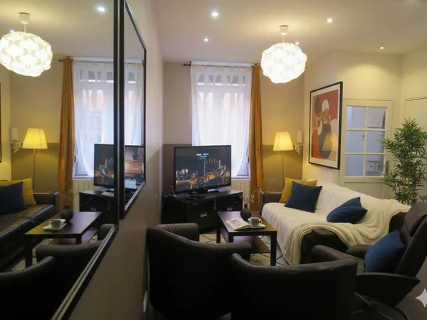 Chambre meublée en colocation 100m²
