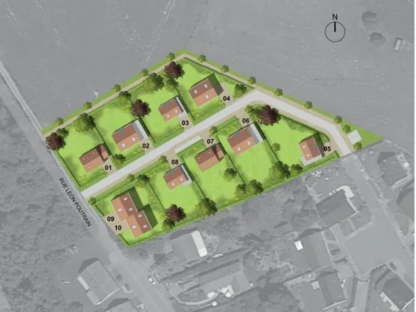 Terrain 522 m²