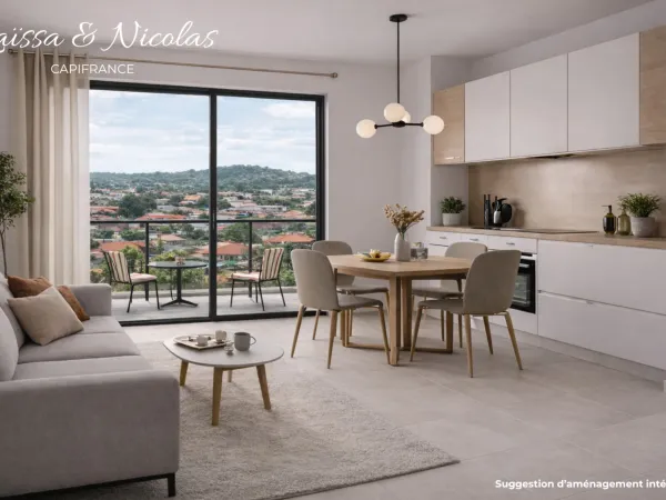 Appartement 2 pièces 42 m²