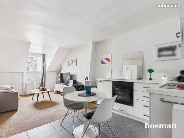 Studio 1 pièce 29 m²