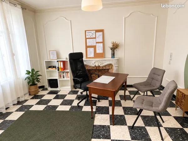 Bureau 17m2 centre Geneston