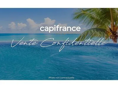 SAINT-FRANÇOIS - VILLA D'ARCHITECTE AVEC VUE MER, 4 SUITES ET RENTABILITÉ TOURISTIQUE REMARQUABLE