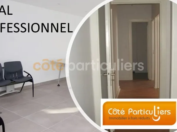 Local professionnel pour profession libérale ou bureau.