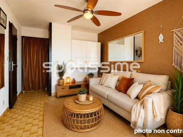 Appartement 2 pièces 19 m²