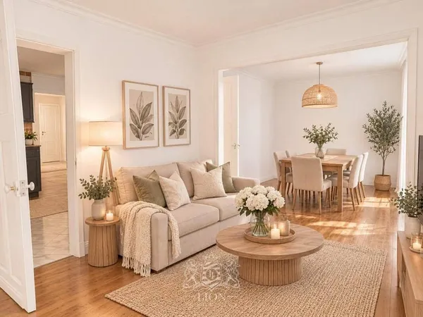 Appartement 2 pièces 57 m²