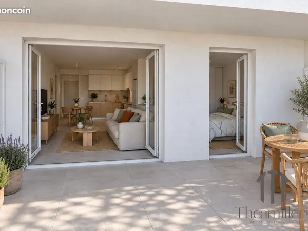 Appartement 2 pièces 39 m²