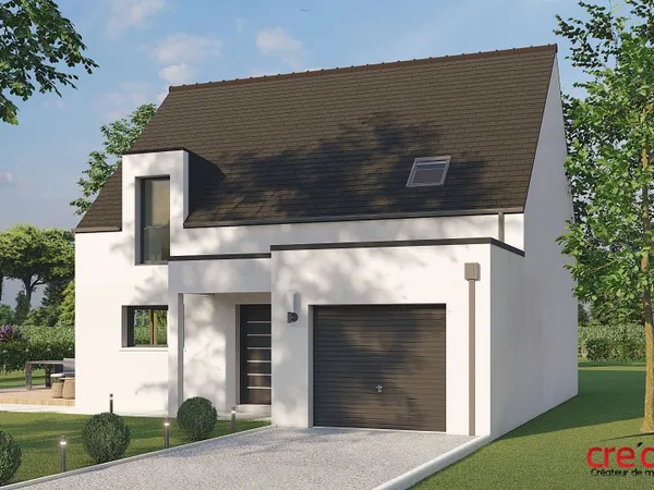 Terrain + maison 112 m²