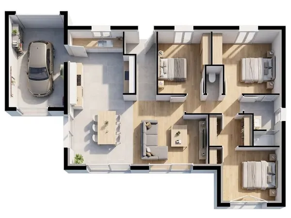 Maison 4 pièces 85 m²