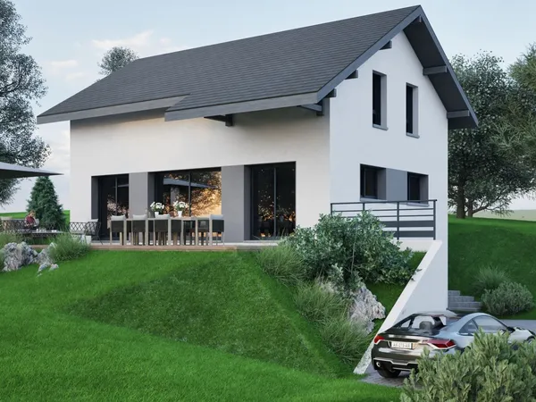 Terrain + maison 124 m²