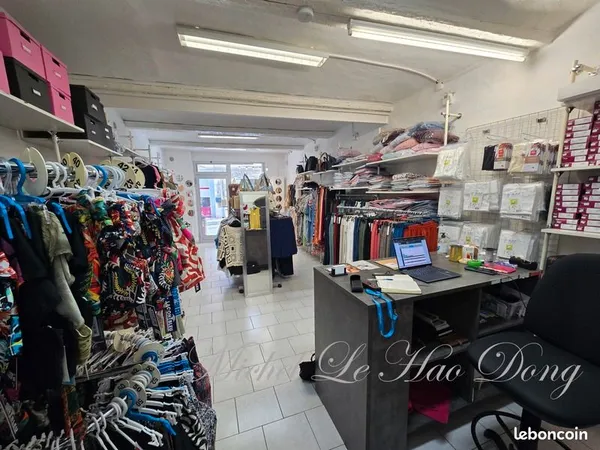 Fonds de commerce prêt-à-porter 60 m²