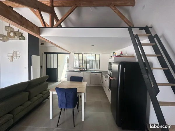 Appartement T2 meublé 47 m² - Longue durée - Rénové - Vannes