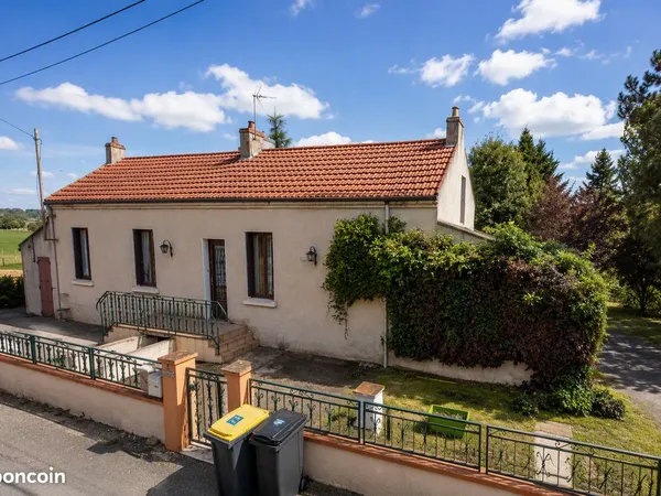 MAISON fond d'impasse, jardin