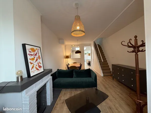 Location Maison 100m², 3/4 chambres avec terrasse, hyper centre de Mouvaux