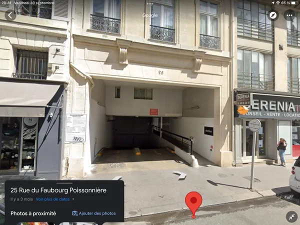 Loue boxe Paris Grand Rex - 12m²