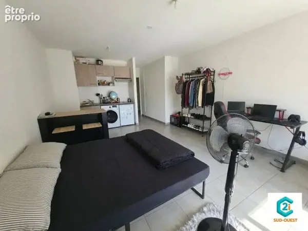 Studio 1 pièce 38 m²