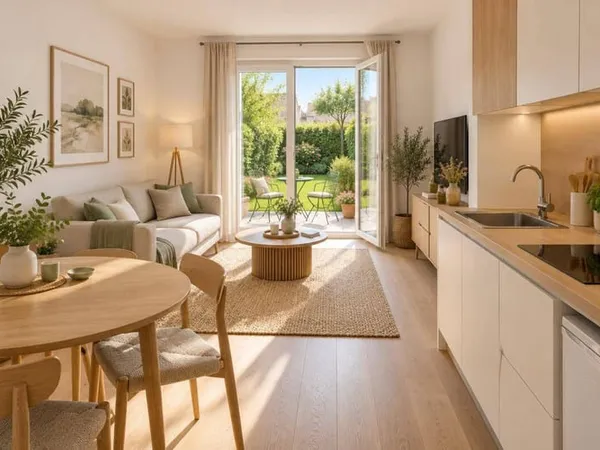 Appartement 2 pièces 38 m²