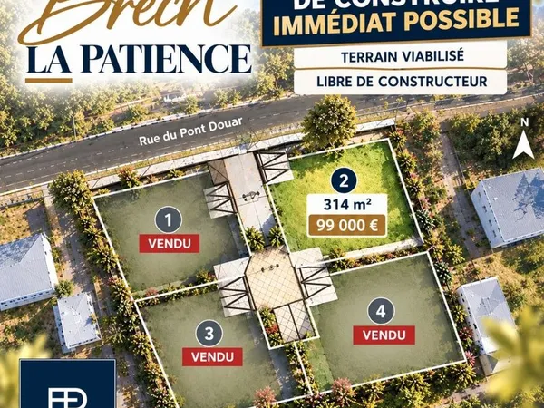 Terrain 314 m² BRECH