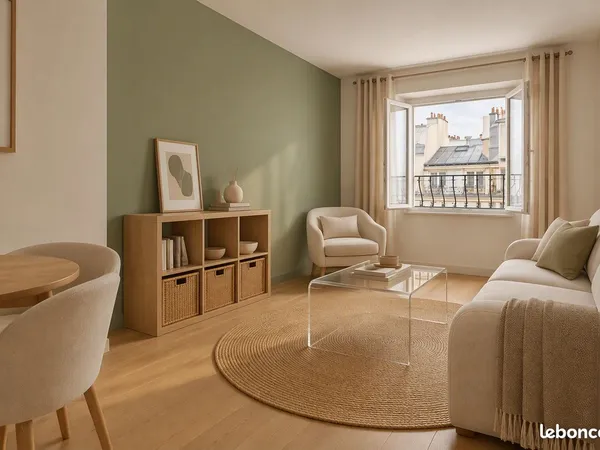 Studio 25m2 Porte Saint-Martin
