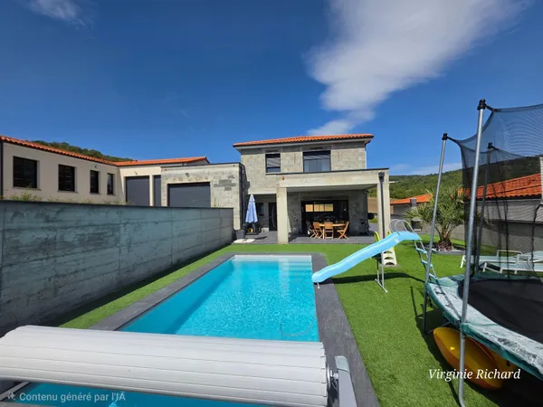 CONTEMPORAINE 2022 - Piscine chauffée et vue