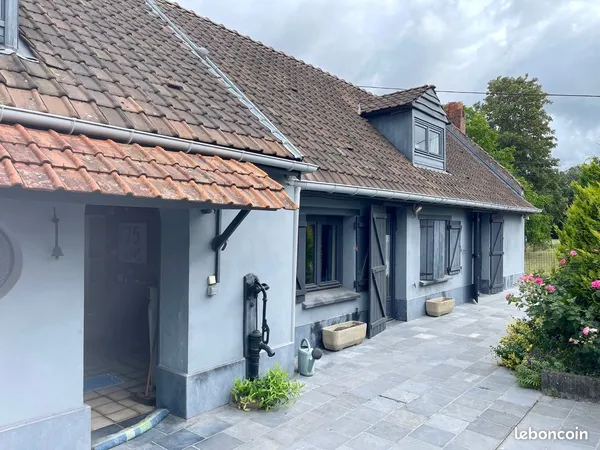 Wattrelos campagne maison flamande individuelle sur 1031m²