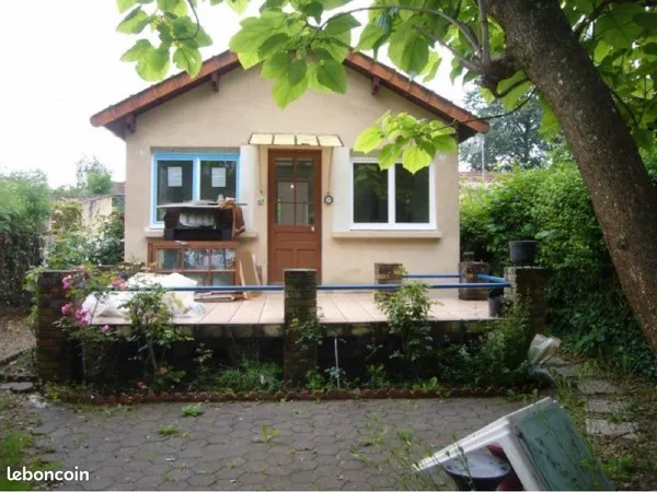 Maisonnette T2 et grand jardin