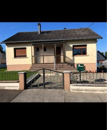 Maison 4 chambres de 104 m² habitables avec garage et terrain de 6,54 ares - Woustviller
