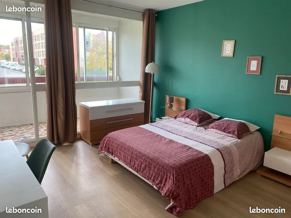Chambre meublée en colocation - le mans sud - tram à 200 m
