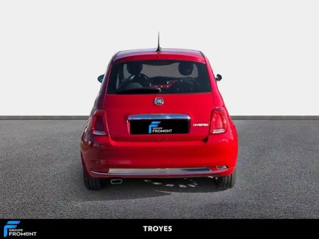 Fiat 500 1.0 70 ch hybride bsg s/s (red) — photo 5