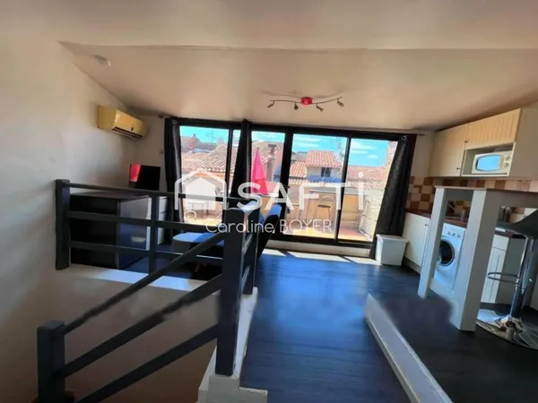 Appartement en duplex de 24m2 meublé