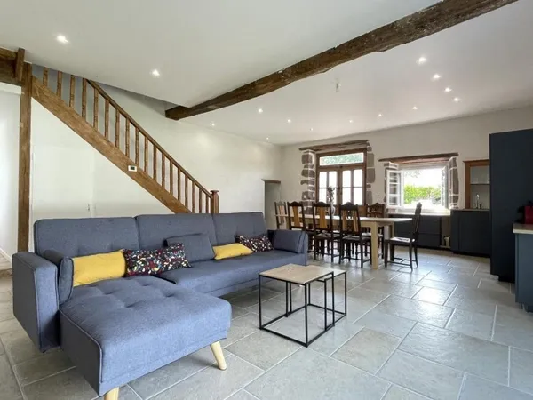 Grande maison meublée 160 m2 (6 ch) - Idéal famille, colocat