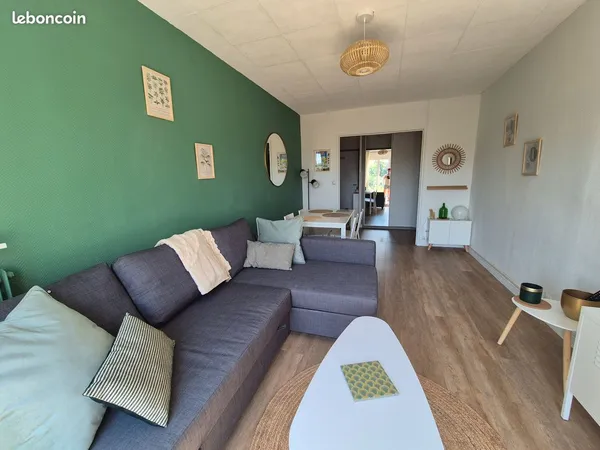 Colocation 3 chambres - Étudiants & jeunes actifs - Fibre incluse - Proche gare