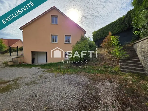 Maison 141 M2 avec un studio, garage et terrain