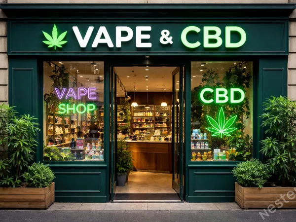 EXCLUSIVITE : Société exploitant 2 magasins de vente de Vape et CBD