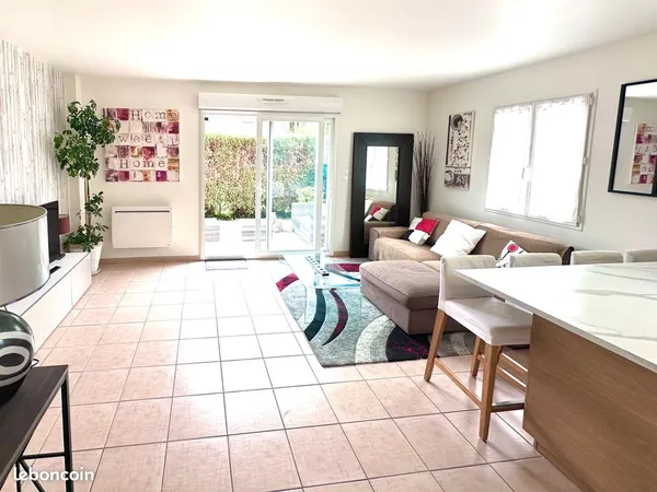 F3 duplex avec jardin