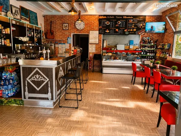 Fonds de commerce Bar Restaurant - Terrasse - Revente Tabac - Romans-sur-Isère