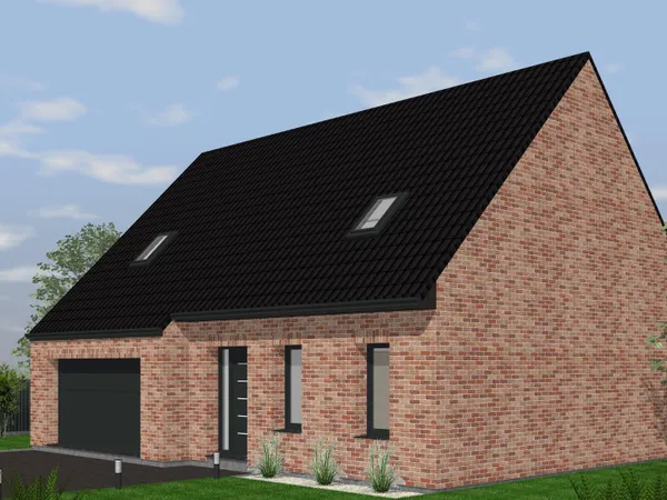 Terrain + maison 109 m²