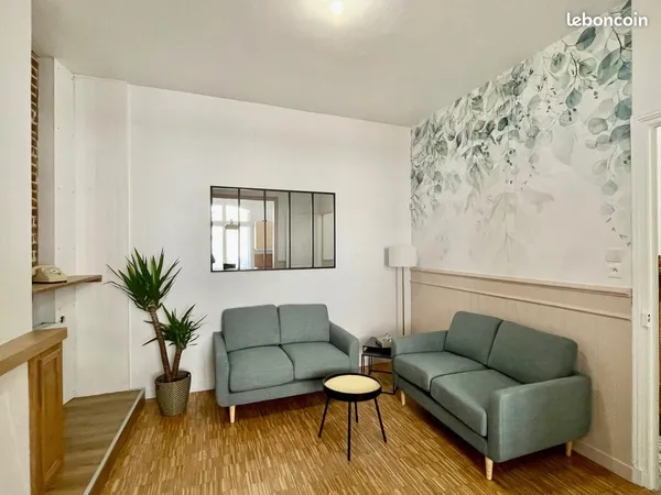 Chambre meublée à louer dans colocation rénovée - Quartier Henriville, Amiens