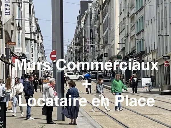 Murs commerciaux loués - hypercentre - rentabilité