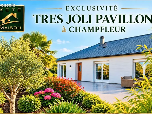 Pavillon 4 pièces 78 m²