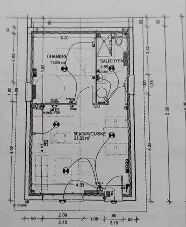 T2 avec jardin en plein centre d'Andernos-les-Bains