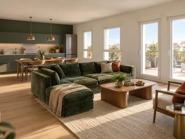TERRASSE DE 24 M² - LÉMAN EXPRESS À PIED - SÉJOUR 41 M² - GRAND CELLIER